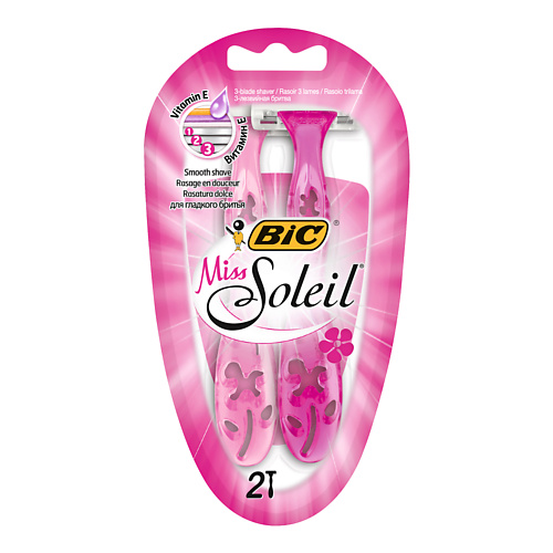 BIC Одноразовые бритвы женские 3 лезвия Miss Soleil 27.0, Одноразовые бритвы женские 3 лезвия Miss Soleil
BIC Одноразовые бритвы женские 3 лезвия Miss Soleil 27.0, Одноразовые бритвы женские 3 лезвия Miss Soleil