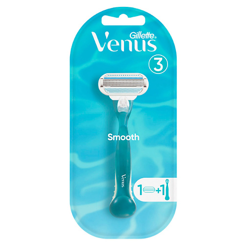 GILLETTE Станок для бритья VENUS SMOOTH с 1 сменной кассетой, Станок для бритья VENUS SMOOTH с 1 сменной кассетой
GILLETTE Станок для бритья VENUS SMOOTH с 1 сменной кассетой, Станок для бритья VENUS SMOOTH с 1 сменной кассетой