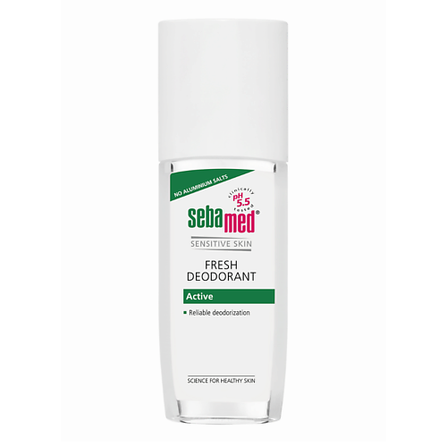SEBAMED Дезодорант-спрей Fresh Deo Active без солей алюминия 75.0, Дезодорант-спрей Fresh Deo Active без солей алюминия
SEBAMED Дезодорант-спрей Fresh Deo Active без солей алюминия 75.0, Дезодорант-спрей Fresh Deo Active без солей алюминия