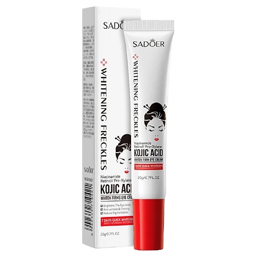 SADOER Крем для области вокруг глаз против веснушек с койевой кислотой, Крем для области вокруг глаз против веснушек с койевой кислотой 
SADOER Крем для области вокруг глаз против веснушек с койевой кислотой, Крем для области вокруг глаз против веснушек с койевой кислотой