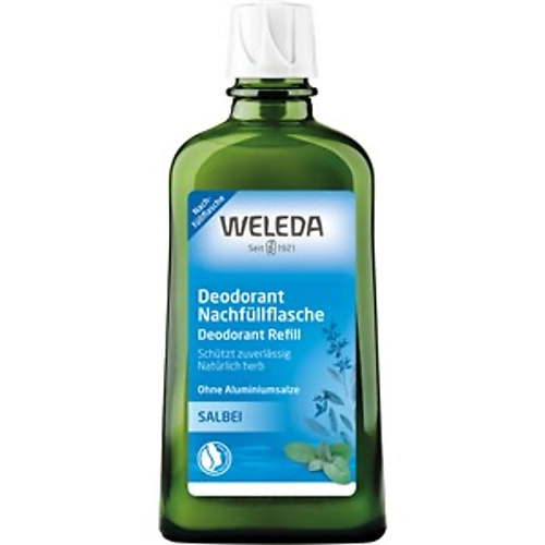 WELEDA Натуральный дезодорант-спрей с шалфеем Sage Deo Spray, рефилл 200.0, Натуральный дезодорант-спрей с шалфеем Sage Deo Spray, рефилл
WELEDA Натуральный дезодорант-спрей с шалфеем Sage Deo Spray, рефилл 200.0, Натуральный дезодорант-спрей с шалфеем Sage Deo Spray, рефилл