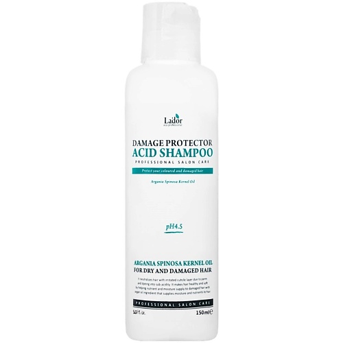 LADOR Шампунь для поврежденных волос Damage Protector Acid Shampo 150.0, Шампунь для поврежденных волос Damage Protector Acid Shampo
LADOR Шампунь для поврежденных волос Damage Protector Acid Shampo 150.0, Шампунь для поврежденных волос Damage Protector Acid Shampo