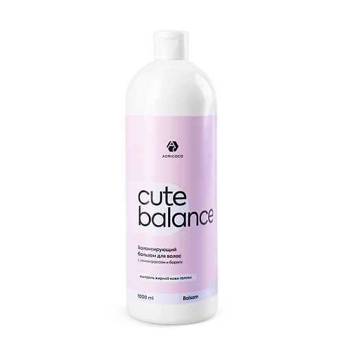 ADRICOCO Балансирующий бальзам CUTE BALANCE с лемонграссом, Балансирующий бальзам CUTE BALANCE с лемонграссом
ADRICOCO Балансирующий бальзам CUTE BALANCE с лемонграссом, Балансирующий бальзам CUTE BALANCE с лемонграссом