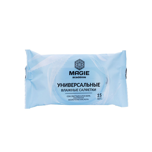 MAGIE ACADEMIE Влажные салфетки универсальные 15.0, Влажные салфетки универсальные
MAGIE ACADEMIE Влажные салфетки универсальные 15.0, Влажные салфетки универсальные
