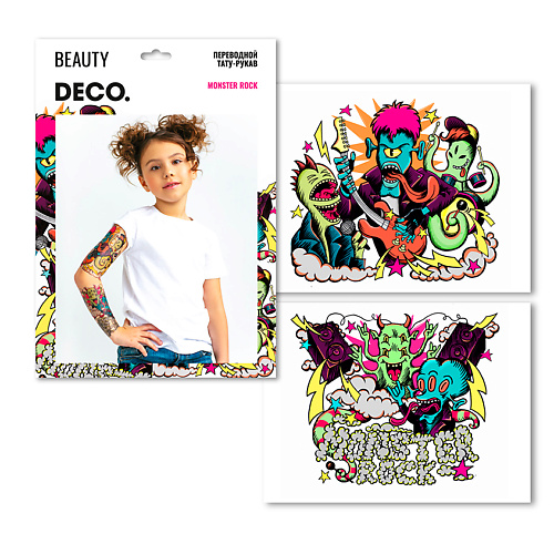 DECO. Переводной тату-рукав by Miami tattoos (Monster rock), Переводной тату-рукав by Miami tattoos (Monster rock)
DECO. Переводной тату-рукав by Miami tattoos (Monster rock), Переводной тату-рукав by Miami tattoos (Monster rock)
