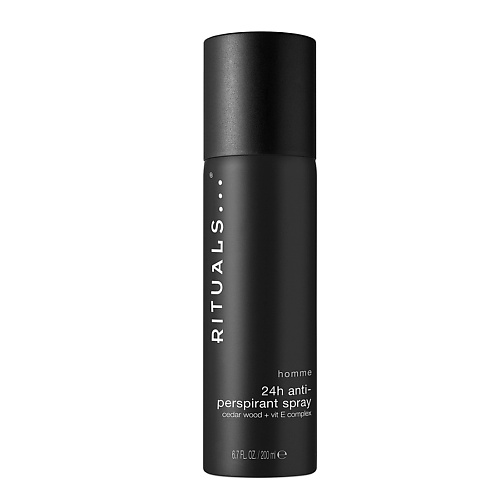 RITUALS... Дезодорант-спрей для защиты от пота и запаха Homme 24H 200.0, ... Дезодорант-спрей для защиты от пота и запаха Homme 24H
RITUALS... Дезодорант-спрей для защиты от пота и запаха Homme 24H 200.0, ... Дезодорант-спрей для защиты от пота и запаха Homme 24H