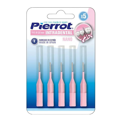 PIERROT Межзубные ёршики Nano Interdental (0.8 мм) 5.0, Межзубные ёршики Nano Interdental (0.8 мм)
PIERROT Межзубные ёршики Nano Interdental (0.8 мм) 5.0, Межзубные ёршики Nano Interdental (0.8 мм)