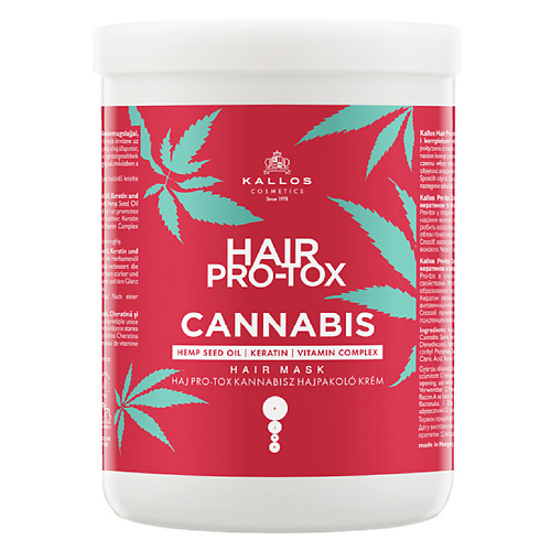 KALLOS COSMETICS Pro-Tox Маска восстанавливающая для всех типов волос 1000.0, Pro-Tox Маска восстанавливающая для всех типов волос
KALLOS COSMETICS Pro-Tox Маска восстанавливающая для всех типов волос 1000.0, Pro-Tox Маска восстанавливающая для всех типов волос
