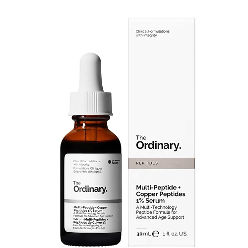 THE ORDINARY Антивозрастная сыворотка Multi-Peptide + Copper Peptides 1% 30.0, Антивозрастная сыворотка Multi-Peptide + Copper Peptides 1%
THE ORDINARY Антивозрастная сыворотка Multi-Peptide + Copper Peptides 1% 30.0, Антивозрастная сыворотка Multi-Peptide + Copper Peptides 1%