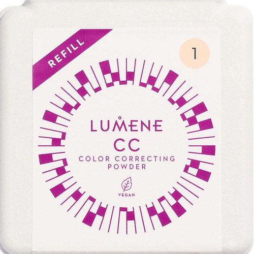 LUMENE Компактная цветокорректирующая пудра CC Color Correcting, сменный блок, Компактная цветокорректирующая пудра CC Color Correcting, сменный блок
LUMENE Компактная цветокорректирующая пудра CC Color Correcting, сменный блок, Компактная цветокорректирующая пудра CC Color Correcting, сменный блок