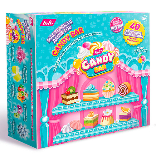 KIKI •НАБОРЫ ДЛЯ ТВОРЧЕСТВА• "Candy bar" Maxi подарочный набор воздушного пластилина, "Candy bar" Maxi подарочный набор воздушного пластилина
KIKI •НАБОРЫ ДЛЯ ТВОРЧЕСТВА• "Candy bar" Maxi подарочный набор воздушного пластилина, "Candy bar" Maxi подарочный набор воздушного пластилина