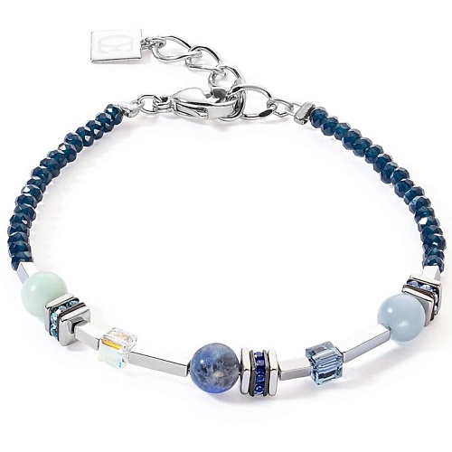 COEUR DE LION Браслет Atlantis Sphere Blue-Silver, Браслет Atlantis Sphere Blue-Silver
COEUR DE LION Браслет Atlantis Sphere Blue-Silver, Браслет Atlantis Sphere Blue-Silver