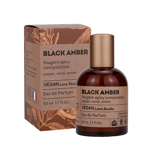 VEGAN.LOVE.STUDIO Парфюмерная вода унисекс BLACK AMBER амбра перец нероли 50.0, Парфюмерная вода унисекс BLACK AMBER амбра перец нероли
VEGAN.LOVE.STUDIO Парфюмерная вода унисекс BLACK AMBER амбра перец нероли 50.0, Парфюмерная вода унисекс BLACK AMBER амбра перец нероли