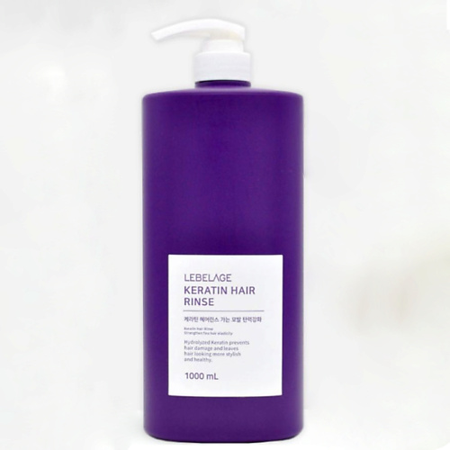 LEBELAGE Бальзам-кондиционер для волос восстановление KERATIN HAIR RINSE 1000, Бальзам-кондиционер для волос восстановление KERATIN HAIR RINSE
LEBELAGE Бальзам-кондиционер для волос восстановление KERATIN HAIR RINSE 1000, Бальзам-кондиционер для волос восстановление KERATIN HAIR RINSE