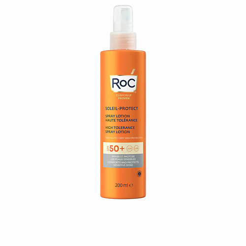 ROC Защитный спрей от солнца High Tolerance SPF 50 200.0, Защитный спрей от солнца High Tolerance SPF 50
ROC Защитный спрей от солнца High Tolerance SPF 50 200.0, Защитный спрей от солнца High Tolerance SPF 50