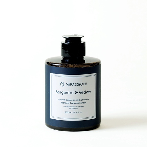 MIPASSIONCORP Парфюмированная пена для ванны «Bergamot & Vetiver» 300.0, Парфюмированная пена для ванны «Bergamot & Vetiver»
MIPASSIONCORP Парфюмированная пена для ванны «Bergamot & Vetiver» 300.0, Парфюмированная пена для ванны «Bergamot & Vetiver»