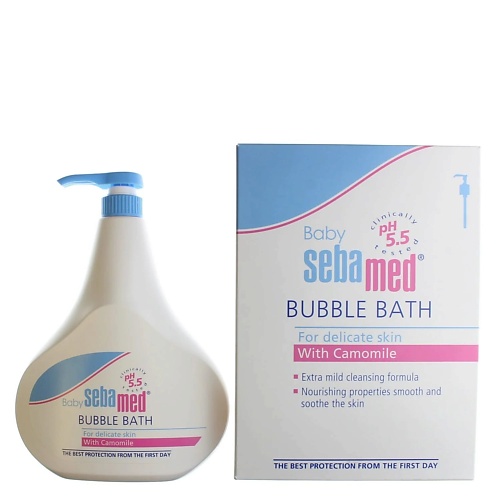 SEBAMED Успокаивающая и увлажняющая детская пена для ванн Baby Bubble Bath 1000.0, Успокаивающая и увлажняющая детская пена для ванн Baby Bubble Bath
SEBAMED Успокаивающая и увлажняющая детская пена для ванн Baby Bubble Bath 1000.0, Успокаивающая и увлажняющая детская пена для ванн Baby Bubble Bath