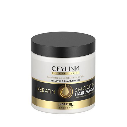 CEYLINN PROFESSIONAL Маска для волос SMOOTH с кератином, Маска для волос SMOOTH с кератином
CEYLINN PROFESSIONAL Маска для волос SMOOTH с кератином, Маска для волос SMOOTH с кератином