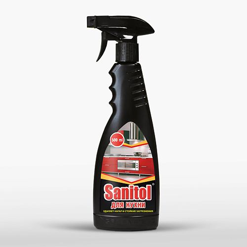 SANITOL Чистящее средство с универсальное распылителем для кухни 500.0, Чистящее средство с универсальное распылителем для кухни
SANITOL Чистящее средство с универсальное распылителем для кухни 500.0, Чистящее средство с универсальное распылителем для кухни