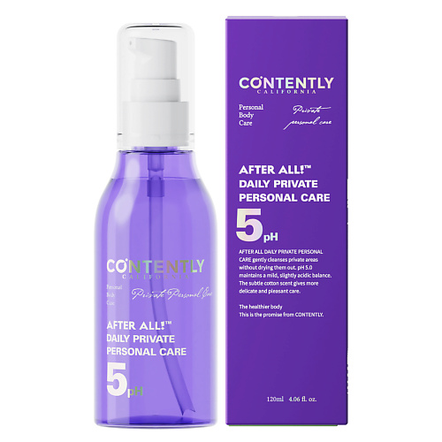 CONTENTLY Гель для интимной гигиены CONTENTLY Daily Private Body Personal Care 120.0, Гель для интимной гигиены CONTENTLY Daily Private Body Personal Care
CONTENTLY Гель для интимной гигиены CONTENTLY Daily Private Body Personal Care 120.0, Гель для интимной гигиены CONTENTLY Daily Private Body Personal Care