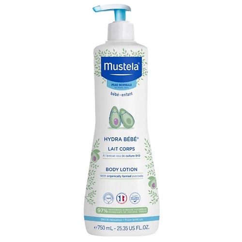 MUSTELA Увлажняющий лосьон для тела с авокадо Hydra Bebe 750.0, Увлажняющий лосьон для тела с авокадо Hydra Bebe
MUSTELA Увлажняющий лосьон для тела с авокадо Hydra Bebe 750.0, Увлажняющий лосьон для тела с авокадо Hydra Bebe