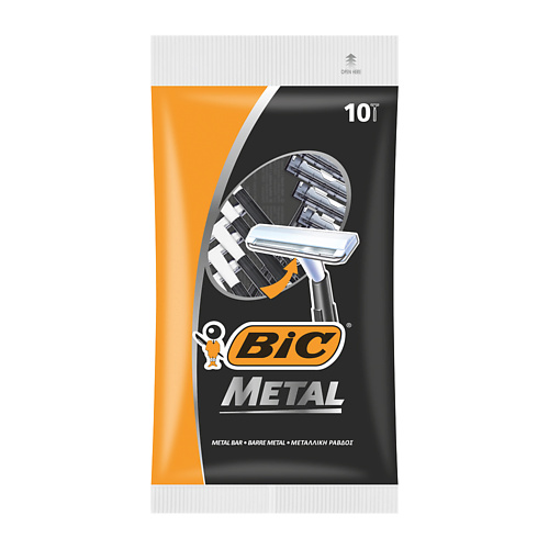 BIC Одноразовые бритвы мужские 1 лезвие Metal 27.0, Одноразовые бритвы мужские 1 лезвие Metal
BIC Одноразовые бритвы мужские 1 лезвие Metal 27.0, Одноразовые бритвы мужские 1 лезвие Metal