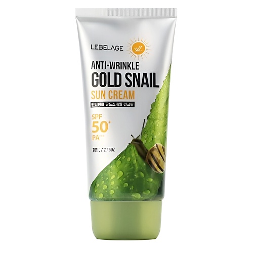 LEBELAGE Солнцезащитный крем с муцином улитки и золотом (SPF 50+ PA+++) 70.0, Солнцезащитный крем с муцином улитки и золотом (SPF 50+ PA+++)
LEBELAGE Солнцезащитный крем с муцином улитки и золотом (SPF 50+ PA+++) 70.0, Солнцезащитный крем с муцином улитки и золотом (SPF 50+ PA+++)
