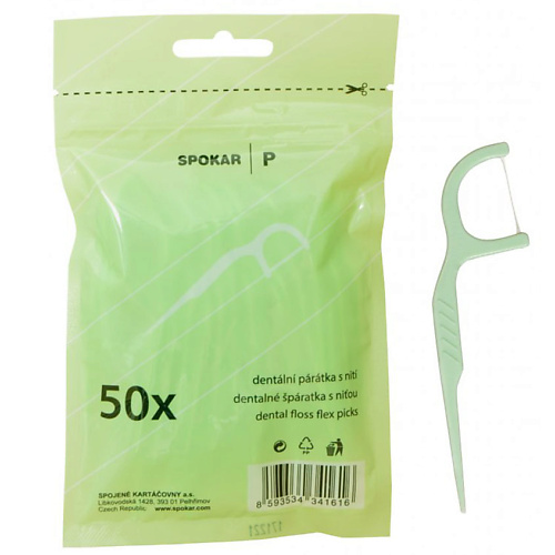 SPOKAR Dental flos flex picks Набор зубочисток с зубной нитью в пластиковом пакете 50, Dental flos flex picks Набор зубочисток с зубной нитью в пластиковом пакете
SPOKAR Dental flos flex picks Набор зубочисток с зубной нитью в пластиковом пакете 50, Dental flos flex picks Набор зубочисток с зубной нитью в пластиковом пакете