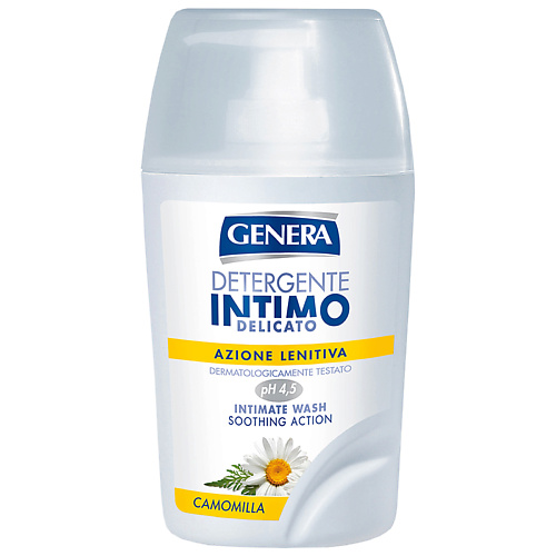 GENERA Гель для интимной гигиены Intimo с Ромашкой 300.0, Гель для интимной гигиены Intimo с Ромашкой
GENERA Гель для интимной гигиены Intimo с Ромашкой 300.0, Гель для интимной гигиены Intimo с Ромашкой