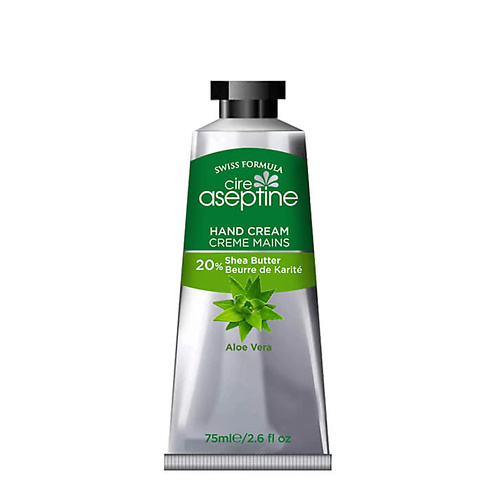 CIRE ASEPTINE Крем для рук с маслом Ши и Алоэ Вера Shea Butter Hand Cream Aloe Vera 20% 75.0, Крем для рук с маслом Ши и Алоэ Вера Shea Butter Hand Cream Aloe Vera 20%
CIRE ASEPTINE Крем для рук с маслом Ши и Алоэ Вера Shea Butter Hand Cream Aloe Vera 20% 75.0, Крем для рук с маслом Ши и Алоэ Вера Shea Butter Hand Cream Aloe Vera 20%
