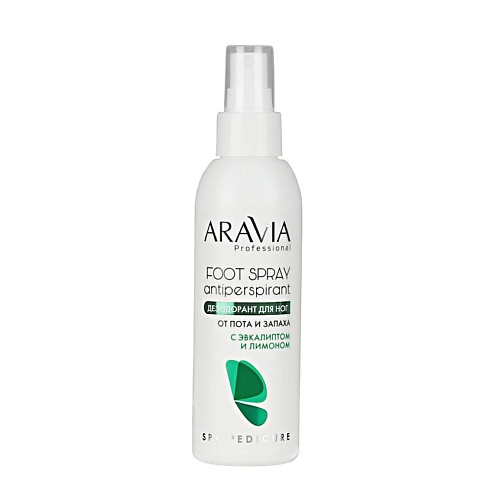 ARAVIA PROFESSIONAL Дезодорант для ног от пота и запаха с эвкалиптом и лимоном Foot Spray Antiperspirant, Дезодорант для ног от пота и запаха с эвкалиптом и лимоном Foot Spray Antiperspirant
ARAVIA PROFESSIONAL Дезодорант для ног от пота и запаха с эвкалиптом и лимоном Foot Spray Antiperspirant, Дезодорант для ног от пота и запаха с эвкалиптом и лимоном Foot Spray Antiperspirant