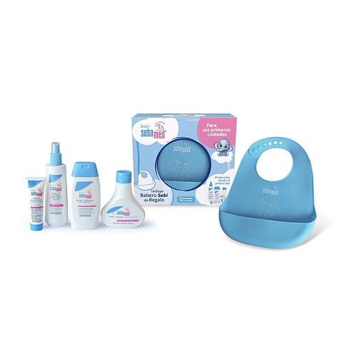 SEBAMED Набор: Пена для ванны + Молочко для тела + Одеколон + Крем под подгузник + Нагрудник, Набор: Пена для ванны + Молочко для тела + Одеколон + Крем под подгузник + Нагрудник
SEBAMED Набор: Пена для ванны + Молочко для тела + Одеколон + Крем под подгузник + Нагрудник, Набор: Пена для ванны + Молочко для тела + Одеколон + Крем под подгузник + Нагрудник