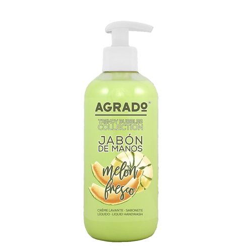 AGRADO Жидкое мыло для рук TRENDY BUBBLES FRESH MELON 300.0, Жидкое мыло для рук TRENDY BUBBLES FRESH MELON
AGRADO Жидкое мыло для рук TRENDY BUBBLES FRESH MELON 300.0, Жидкое мыло для рук TRENDY BUBBLES FRESH MELON