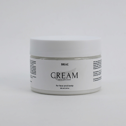 BRIAL’ Крем для лица увлажняющий /Cream for COLLAGEN 100.0, Крем для лица увлажняющий /Cream for COLLAGEN
BRIAL’ Крем для лица увлажняющий /Cream for COLLAGEN 100.0, Крем для лица увлажняющий /Cream for COLLAGEN