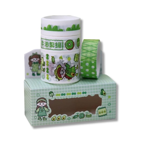 ILIKEGIFT Набор декоративного скотча "Fruit friend", Набор декоративного скотча "Fruit friend"
ILIKEGIFT Набор декоративного скотча "Fruit friend", Набор декоративного скотча "Fruit friend"