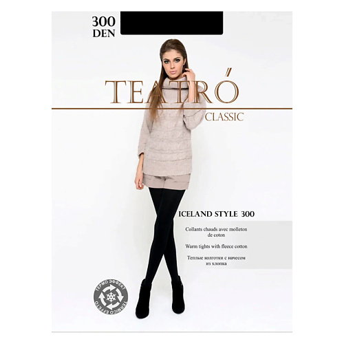TEATRO Женские колготки IceLand Style Nero 300 den, Женские колготки IceLand Style Nero 300 den
TEATRO Женские колготки IceLand Style Nero 300 den, Женские колготки IceLand Style Nero 300 den
