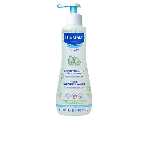 MUSTELA Очищающая вода с экстрактом авокадо No-Rinse Cleansing Water, для тела и лица 300.0, Очищающая вода с экстрактом авокадо No-Rinse Cleansing Water, для тела и лица
MUSTELA Очищающая вода с экстрактом авокадо No-Rinse Cleansing Water, для тела и лица 300.0, Очищающая вода с экстрактом авокадо No-Rinse Cleansing Water, для тела и лица