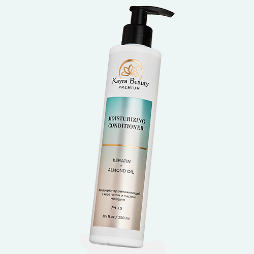 KAYRA BEAUTY Увлажняющий кондиционер для волос с кератином и маслом миндаля 250.0, Увлажняющий кондиционер для волос с кератином и маслом миндаля
KAYRA BEAUTY Увлажняющий кондиционер для волос с кератином и маслом миндаля 250.0, Увлажняющий кондиционер для волос с кератином и маслом миндаля