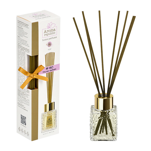 AROMA REPUBLIC Ароматический диффузор в стеклянном флаконе,"№60 Italian garden" 50, Ароматический диффузор в стеклянном флаконе,"№60 Italian garden"
AROMA REPUBLIC Ароматический диффузор в стеклянном флаконе,"№60 Italian garden" 50, Ароматический диффузор в стеклянном флаконе,"№60 Italian garden"