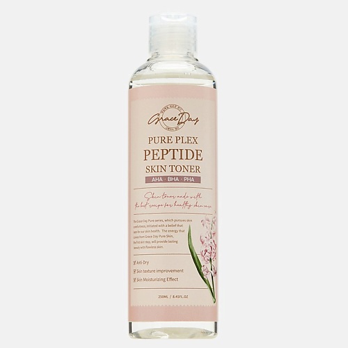 GRACE DAY Тонер для лица с пептидами и гиалуроновой кислотой Pure Plex Peptide Skin Toner 250.0, Тонер для лица с пептидами и гиалуроновой кислотой Pure Plex Peptide Skin Toner
GRACE DAY Тонер для лица с пептидами и гиалуроновой кислотой Pure Plex Peptide Skin Toner 250.0, Тонер для лица с пептидами и гиалуроновой кислотой Pure Plex Peptide Skin Toner