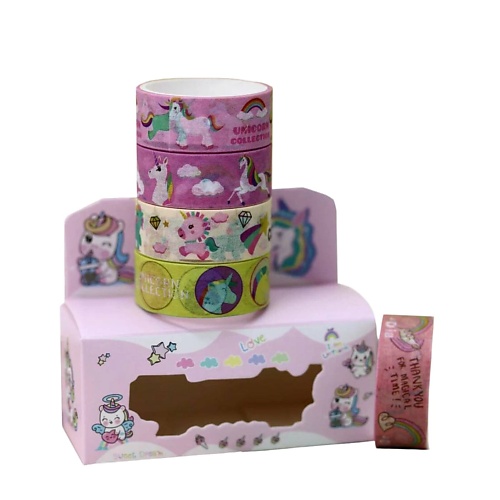 ILIKEGIFT Набор декоративного скотча "Funny unicorn", Набор декоративного скотча "Funny unicorn"
ILIKEGIFT Набор декоративного скотча "Funny unicorn", Набор декоративного скотча "Funny unicorn"