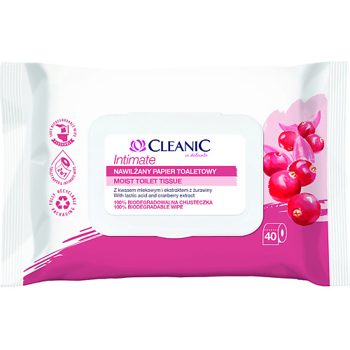 CLEANIC Intimate Влажная туалетная бумага 2в1 40.0, Intimate Влажная туалетная бумага 2в1
CLEANIC Intimate Влажная туалетная бумага 2в1 40.0, Intimate Влажная туалетная бумага 2в1