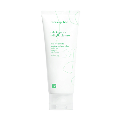 FACE REPUBLIC Гель для умывания против несовершенств с салициловой кислотой Calming acne, salicylic cleanser, Гель для умывания против несовершенств с салициловой кислотой Calming acne, salicylic cleanser
FACE REPUBLIC Гель для умывания против несовершенств с салициловой кислотой Calming acne, salicylic cleanser, Гель для умывания против несовершенств с салициловой кислотой Calming acne, salicylic cleanser