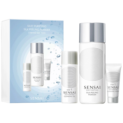 SENSAI Набор Silky Purifying: Энзимная пудра-пилинг + Гидрофильное масло + Крем для умывания, Набор Silky Purifying: Энзимная пудра-пилинг + Гидрофильное масло + Крем для умывания
SENSAI Набор Silky Purifying: Энзимная пудра-пилинг + Гидрофильное масло + Крем для умывания, Набор Silky Purifying: Энзимная пудра-пилинг + Гидрофильное масло + Крем для умывания