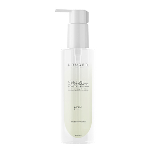 LOUDER INTIMATE CARE Увлажняющий и очищающий гель для интимной зоны 200.0, Увлажняющий и очищающий гель для интимной зоны
LOUDER INTIMATE CARE Увлажняющий и очищающий гель для интимной зоны 200.0, Увлажняющий и очищающий гель для интимной зоны