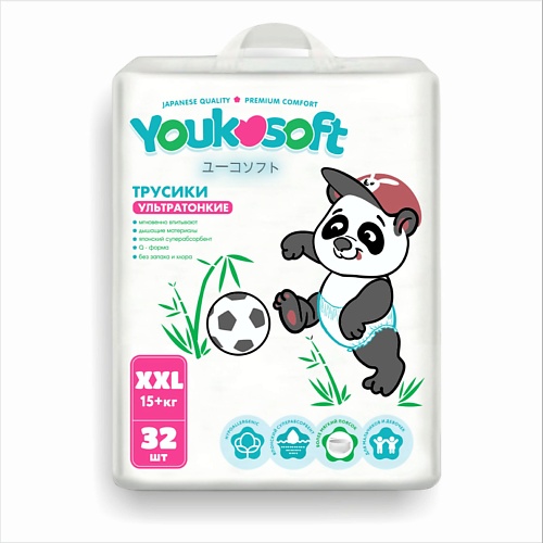 YOUKOSOFT Подгузники-трусики Ультратонкие премиум M (6-11 кг), Подгузники-трусики Ультратонкие премиум M (6-11 кг)
YOUKOSOFT Подгузники-трусики Ультратонкие премиум M (6-11 кг), Подгузники-трусики Ультратонкие премиум M (6-11 кг)