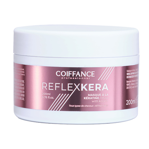 COIFFANCE Маска для волос с кератином REFLEXKERA MASQUE A LA KERATINE 200.0, Маска для волос с кератином REFLEXKERA MASQUE A LA KERATINE
COIFFANCE Маска для волос с кератином REFLEXKERA MASQUE A LA KERATINE 200.0, Маска для волос с кератином REFLEXKERA MASQUE A LA KERATINE