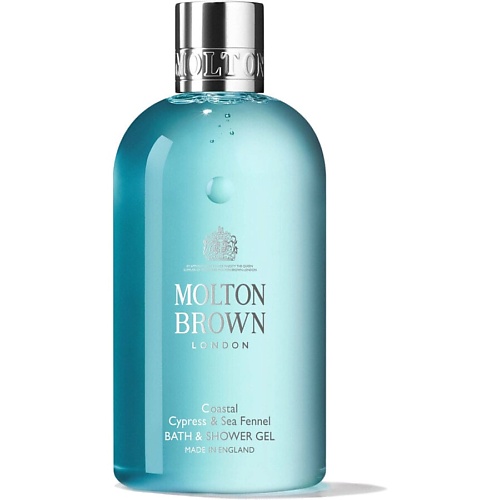MOLTON BROWN Гель для душа и ванной Coastal Cypress & Sea Fennel 300.0, Гель для душа и ванной Coastal Cypress & Sea Fennel
MOLTON BROWN Гель для душа и ванной Coastal Cypress & Sea Fennel 300.0, Гель для душа и ванной Coastal Cypress & Sea Fennel