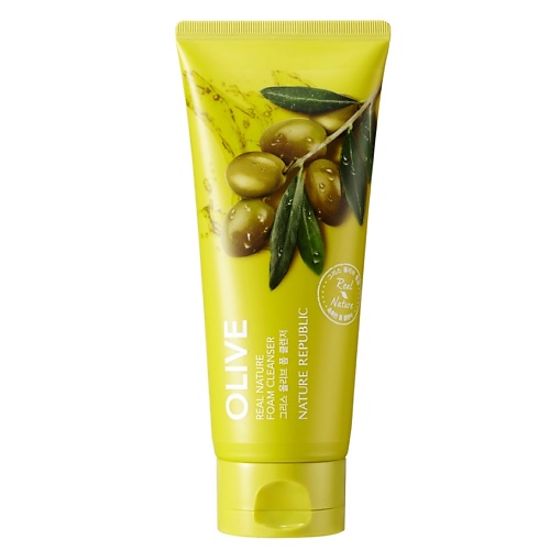 NATURE REPUBLIC Пенка для умывания с экстрактом оливы Real Nature Olive Foam Cleanser, Пенка для умывания с экстрактом оливы Real Nature Olive Foam Cleanser
NATURE REPUBLIC Пенка для умывания с экстрактом оливы Real Nature Olive Foam Cleanser, Пенка для умывания с экстрактом оливы Real Nature Olive Foam Cleanser