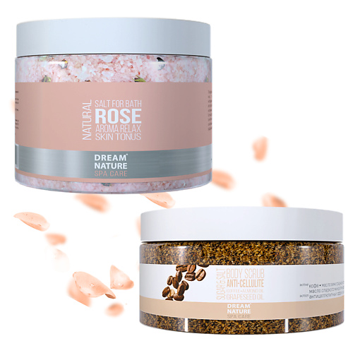 DREAM NATURE НАБОР средств для ванн SPA CARE: Соль и Скраб для тела "Расслабление и уход", НАБОР средств для ванн SPA CARE: Соль и Скраб для тела "Расслабление и уход"
DREAM NATURE НАБОР средств для ванн SPA CARE: Соль и Скраб для тела "Расслабление и уход", НАБОР средств для ванн SPA CARE: Соль и Скраб для тела "Расслабление и уход"